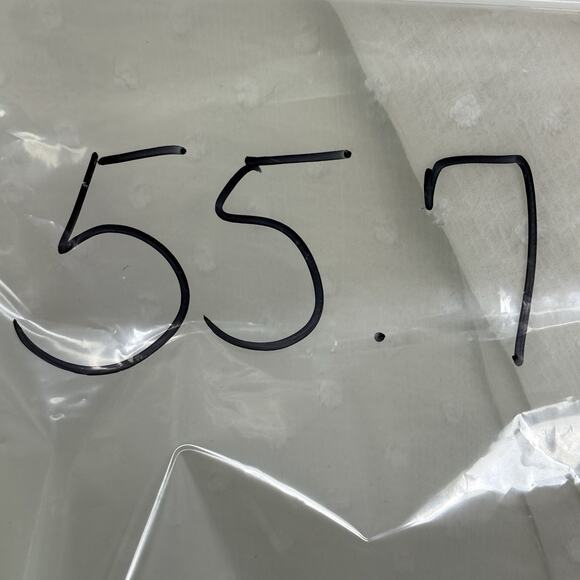 Democracy Cream Swiss Dot Ruffle Blouse Size S Coquette Romantic - Picture 9 of 9